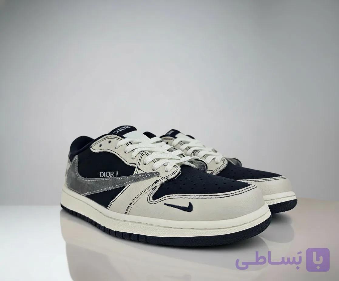 نایک ایر جردن ۱ لو ترویس اسکات دیورNike Jordan Travis Scott Dior — تصویر 1