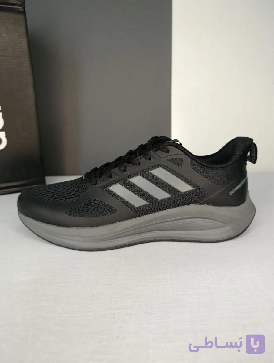 آدیداس لایت موشن مشکی خاکستری Adidas LIGHT MOTION GO — تصویر 1