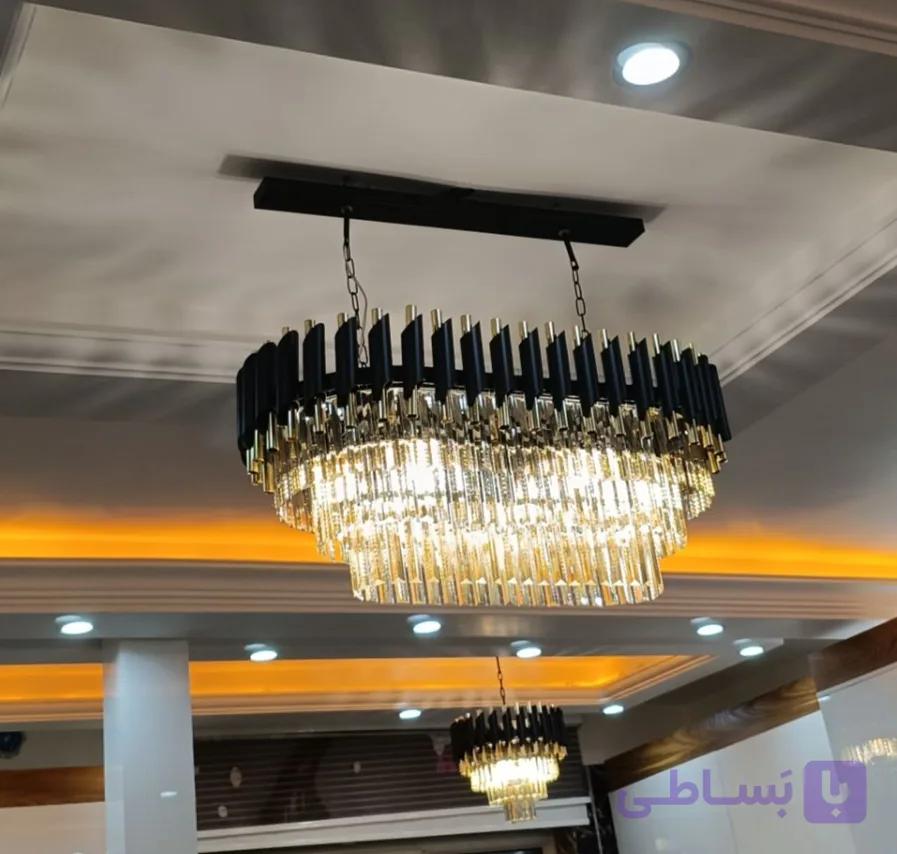 لوستر پیانویی قطر 80 در 30