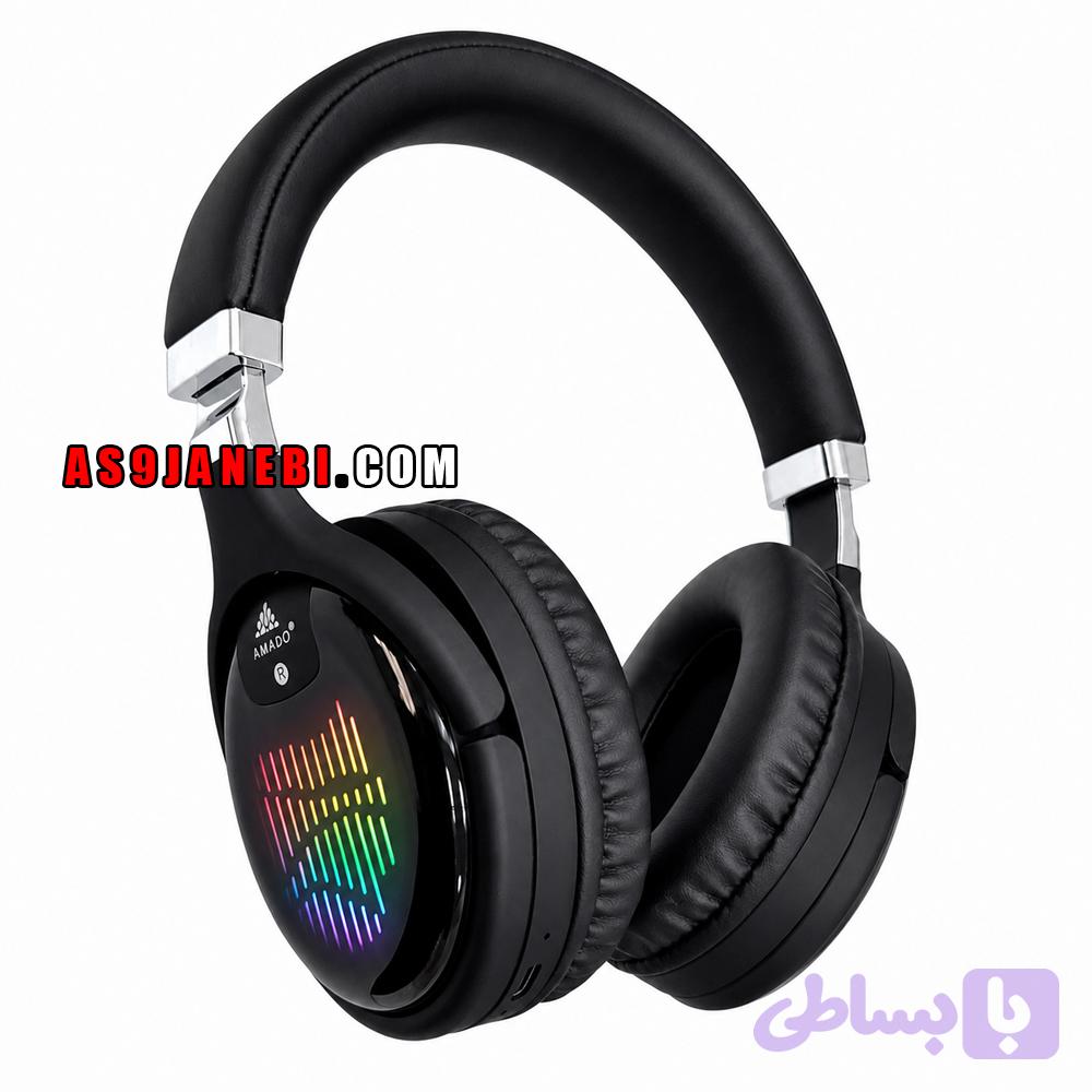 هدفون بلوتوثی آمادو مدل AMADO AM-F200 — تصویر 1
