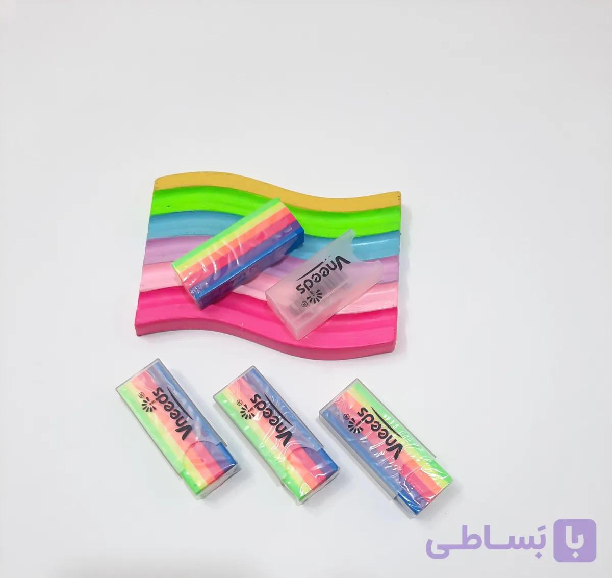 پاکن غلافدار طرح رنگین کمان