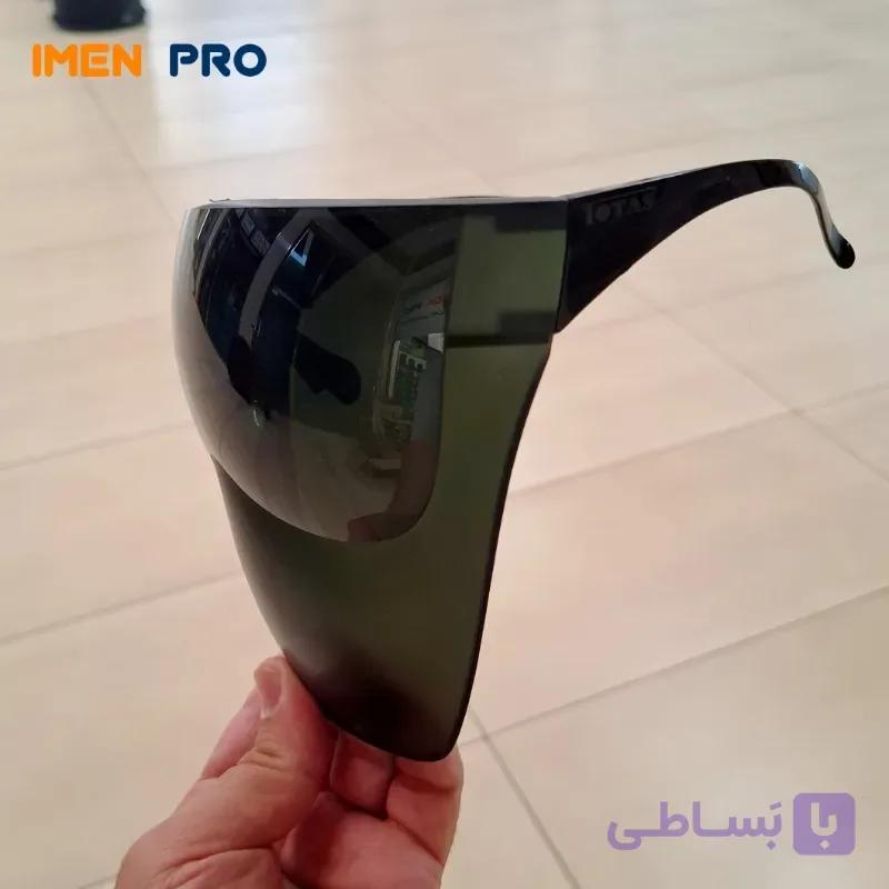 عینک شیلد برشکاری توتاص AT111 | سبز Din5 — تصویر 1