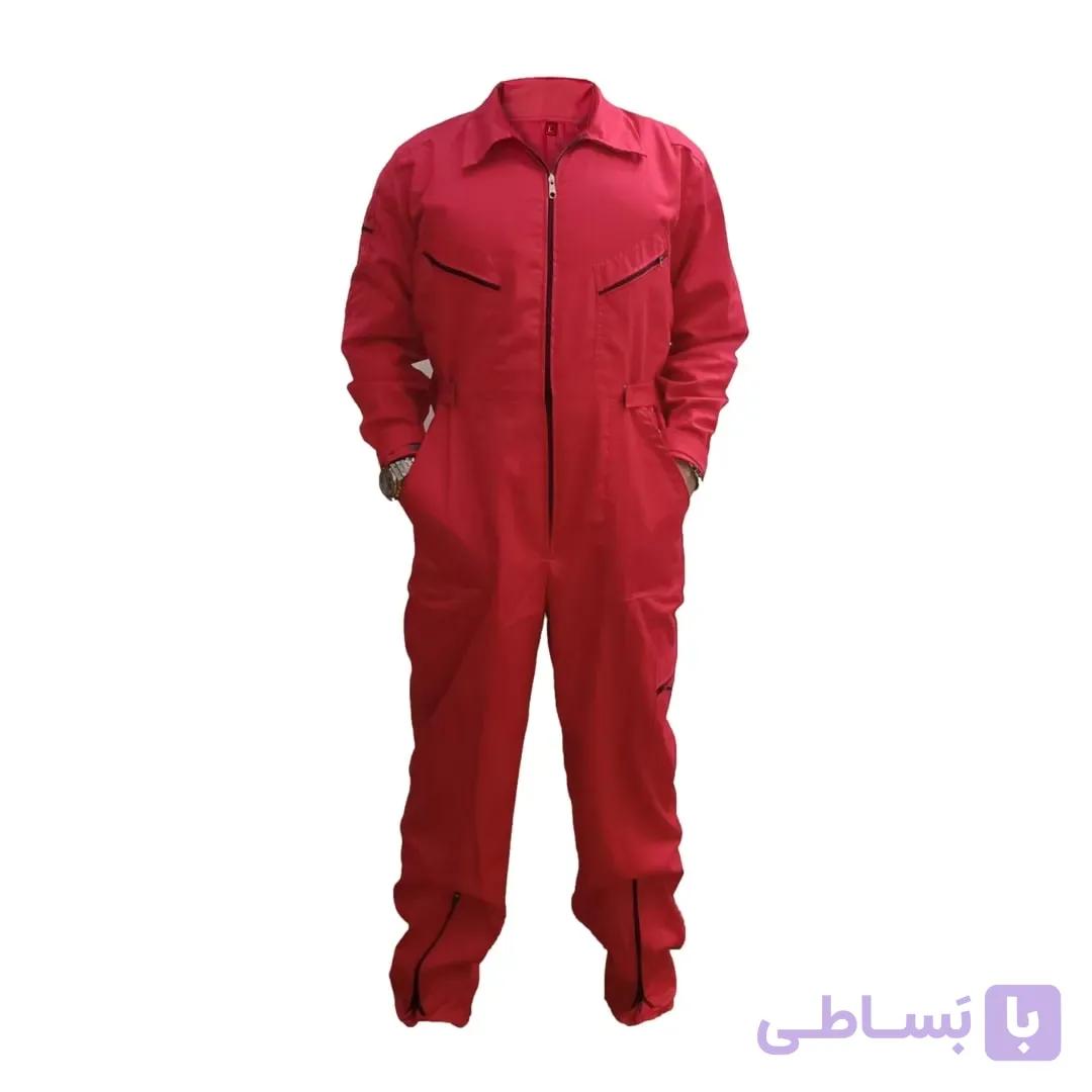 لباس کار طرح اورجینال قرمز — تصویر 1