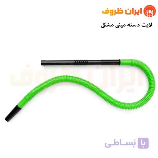 شلنگ قلیان یکبار مصرف دسته مینی هایکادو / بسته 100 عددی — تصویر 1