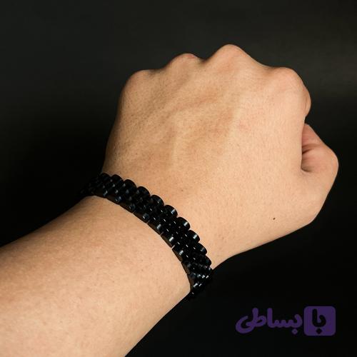 دستبند رولکس مشکی — تصویر 1