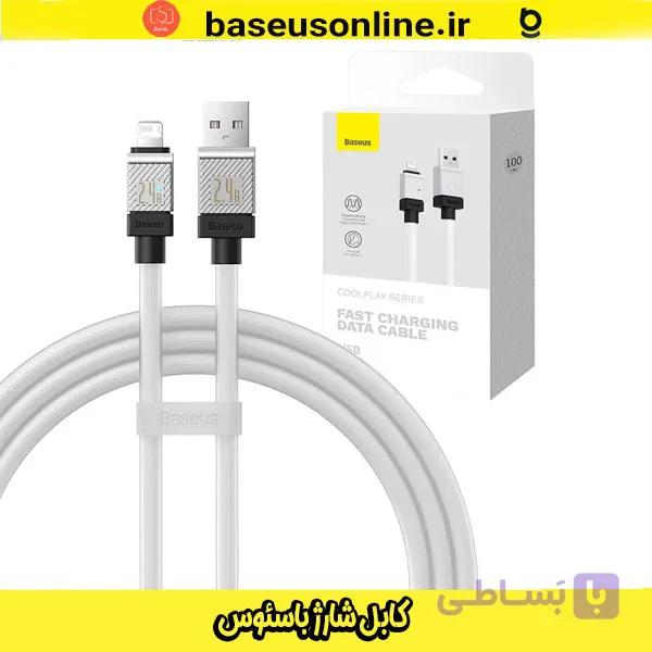 کابل USB به iOS مدل CAKW000402 طول 1 متری BASEUS — تصویر 1