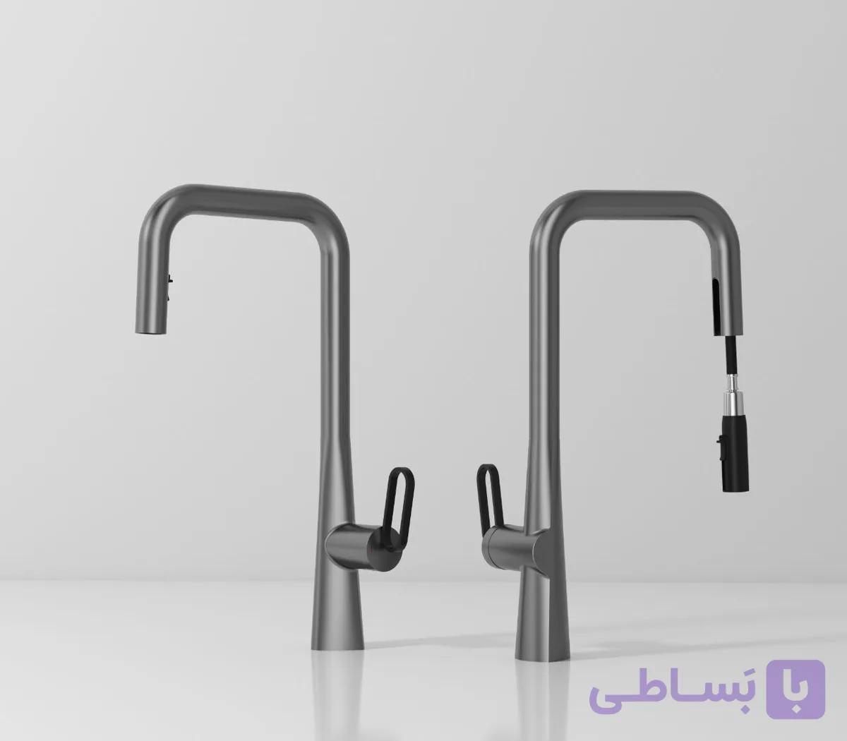 شیر ظرفشویی مخروطی کد 105