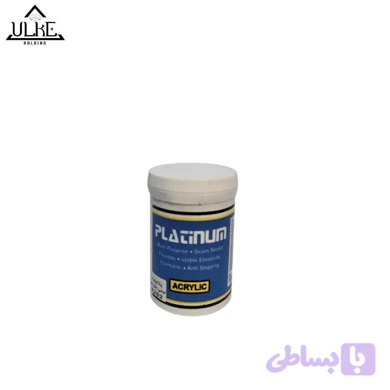 خمیر درزگیر اکریلیک پلاتینیوم P.K. وزن 500 گرم