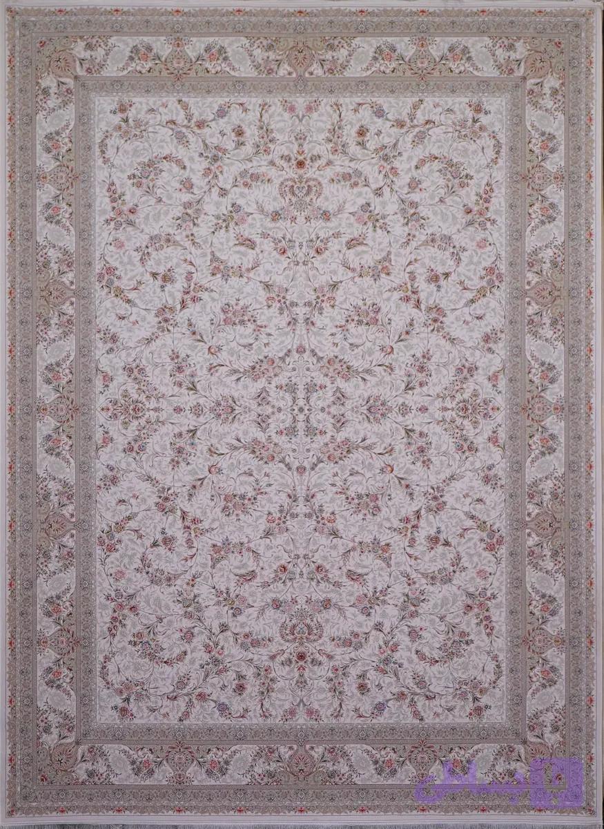 فرش کد ۱۶۰۲ ۱۵۰۰ شانه تراکم ۴۵۰۰ کف ساده
