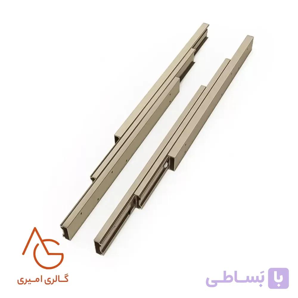 مکانیزم میز ریلی بدون قفل مدل Oblivo ملونی کد 9264 — تصویر 1