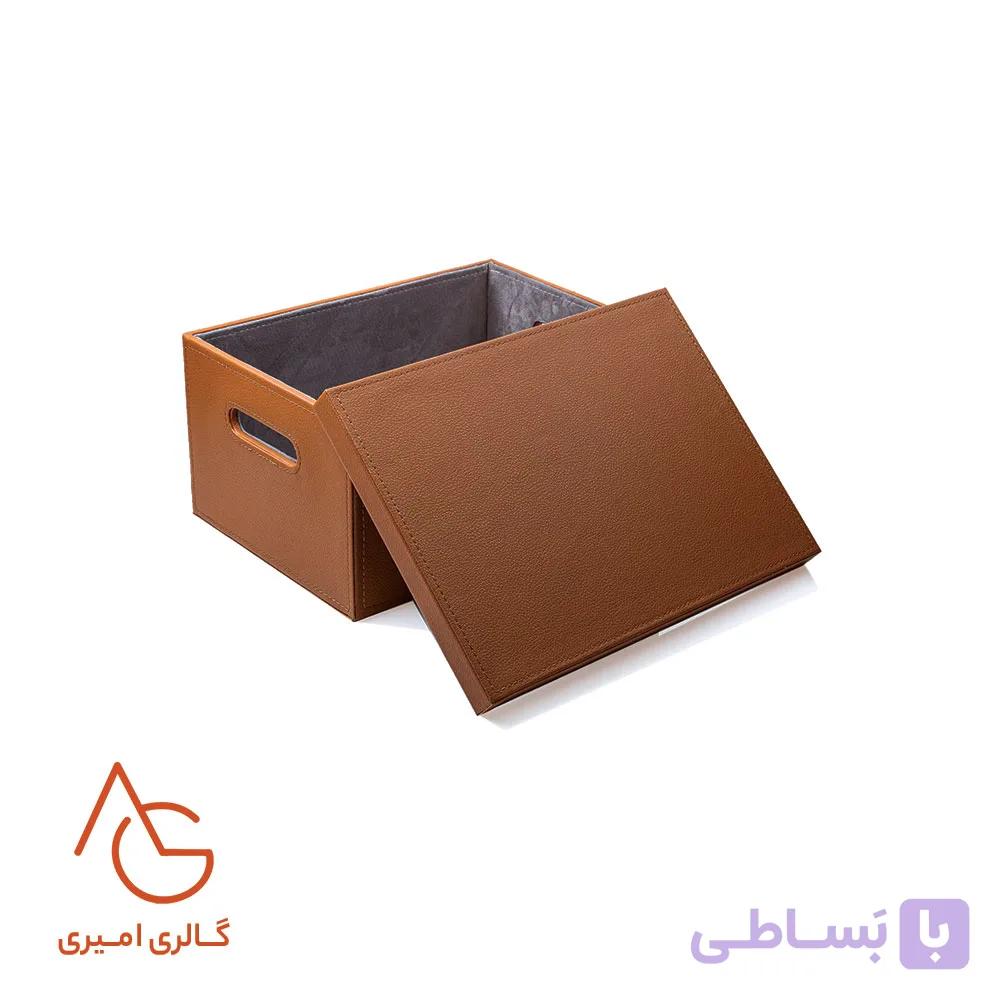 باکس چرمی بزرگ کد 8066 ملونی — تصویر 1