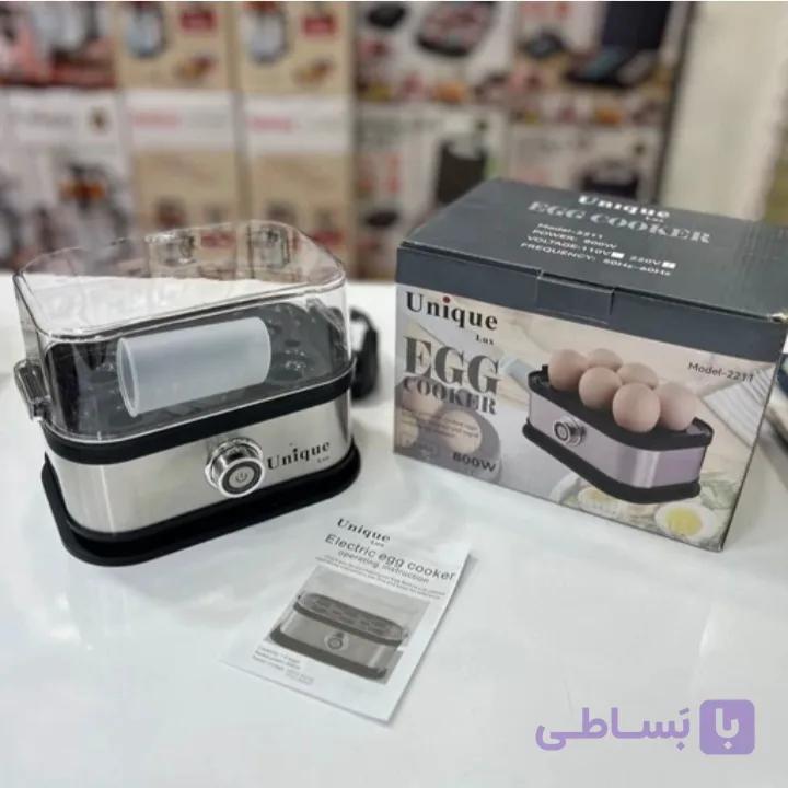 تخم مرغ پز 6 عددی یونیک مدل 2211