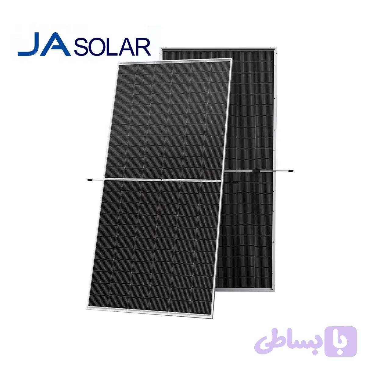 پنل خورشیدی JA SOLAR 620W Bifacial Dual Glass Monocrystalline — تصویر 1