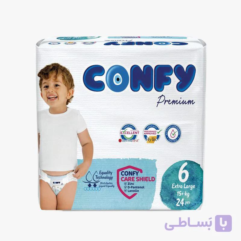 پوشک کانفی ترک سایز ۶
