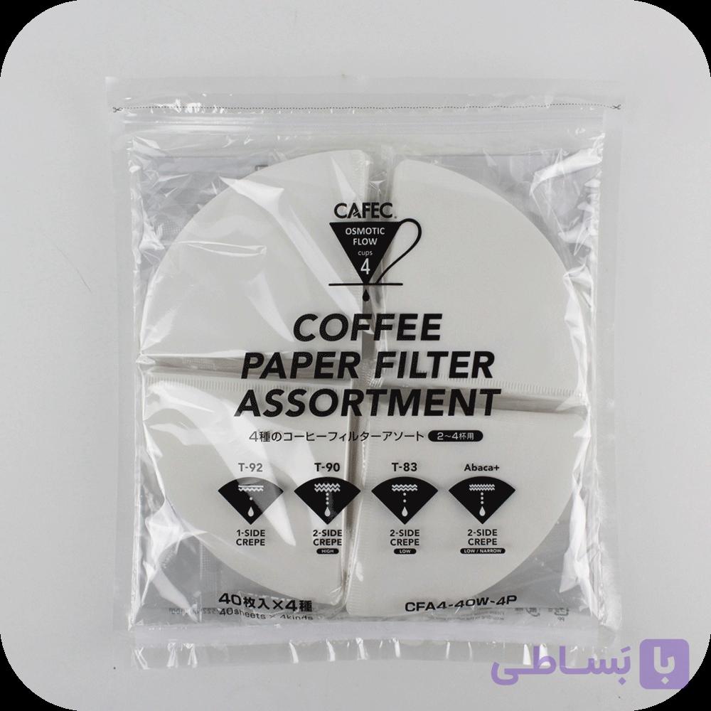 فیلتر قهوه مخروطی کفک مدل 4P Assortment — تصویر 1