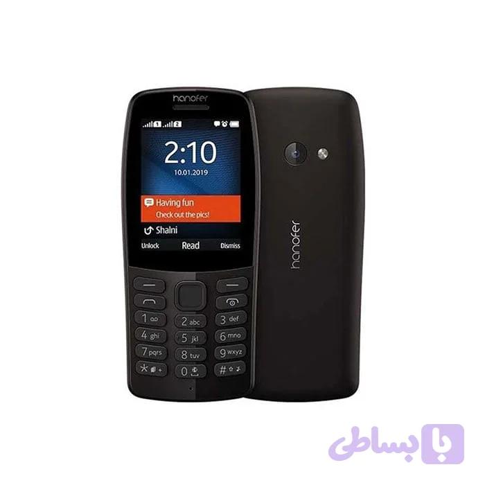 گوشی هانوفر 210 دارای دو سیم کارت با پشتیبانی زبان فارسی — تصویر 1
