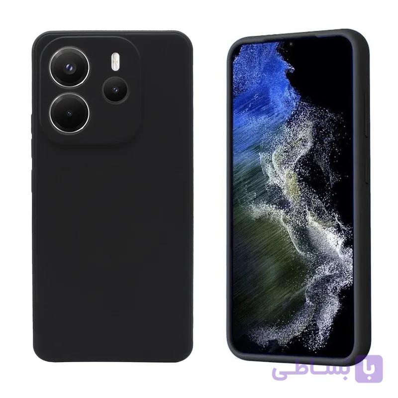 کاور سیلیکونی مدل silick1 مناسب برای گوشی موبایل شیائومی Redmi Note 14 4G — تصویر 1