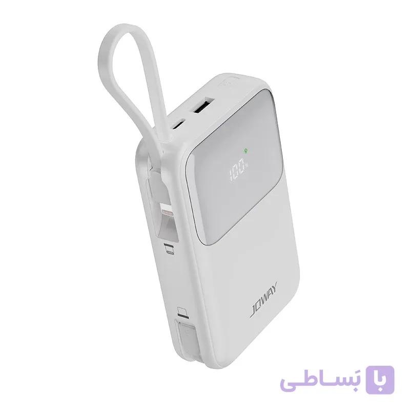 پاور بانک جووی مدل jp-313 ظرفیت 20000 میلی آمپرساعت — تصویر 1