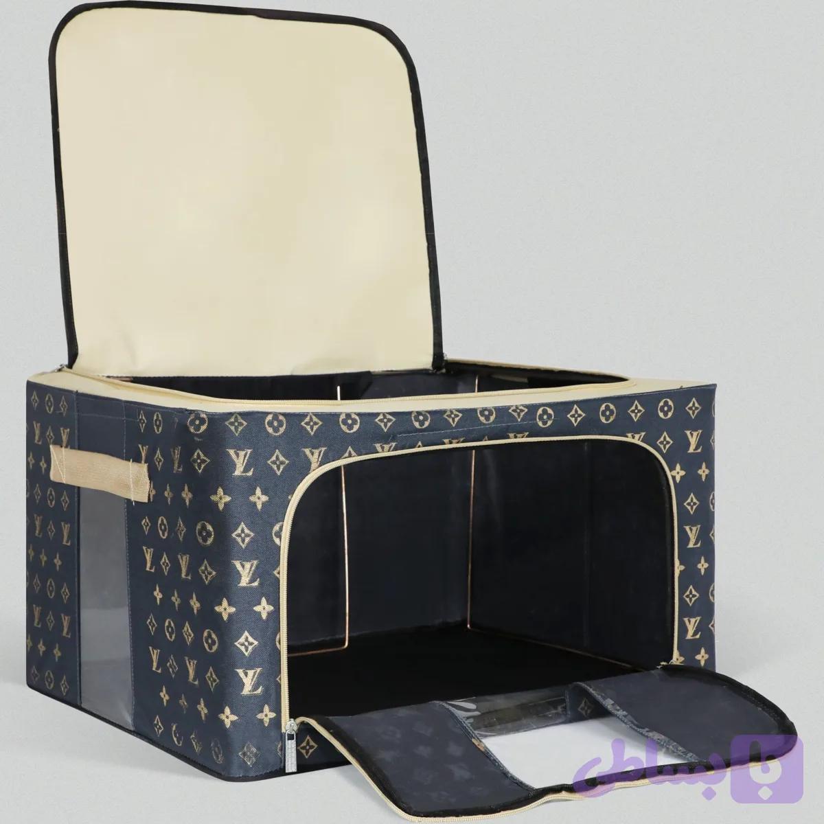 باکس لباس برزنتی طرح LV زیپ دار سایز 4