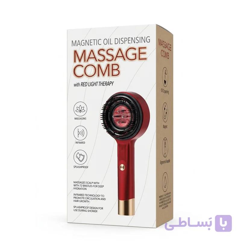 شانه و ماساژور برقی اسکالپ سر اورجینال وارداتیXC-901 — تصویر 1