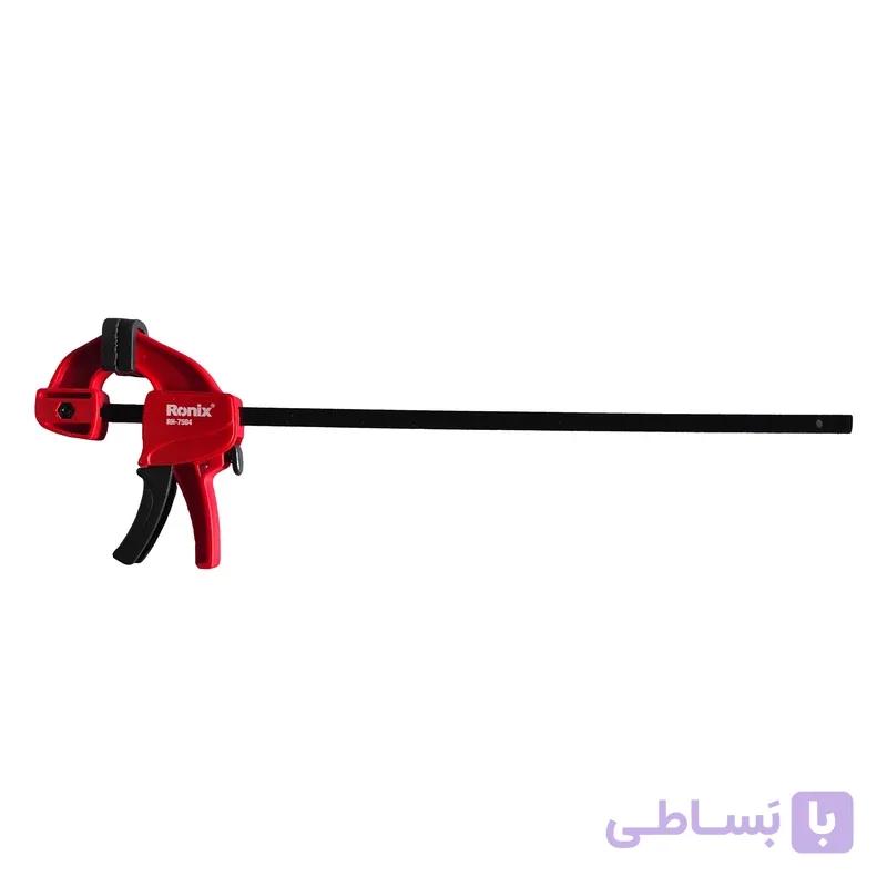 پیچ دستی فشاری رونیکس مدل RH7504 سایز ۲۵ سانتی‌متر