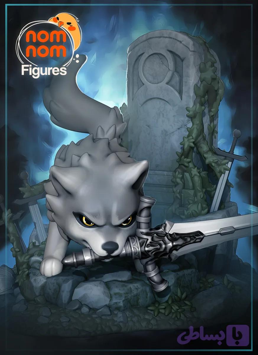 سیب چیبی گرگ خاکستری | chibi great grey wolf sif — تصویر 1