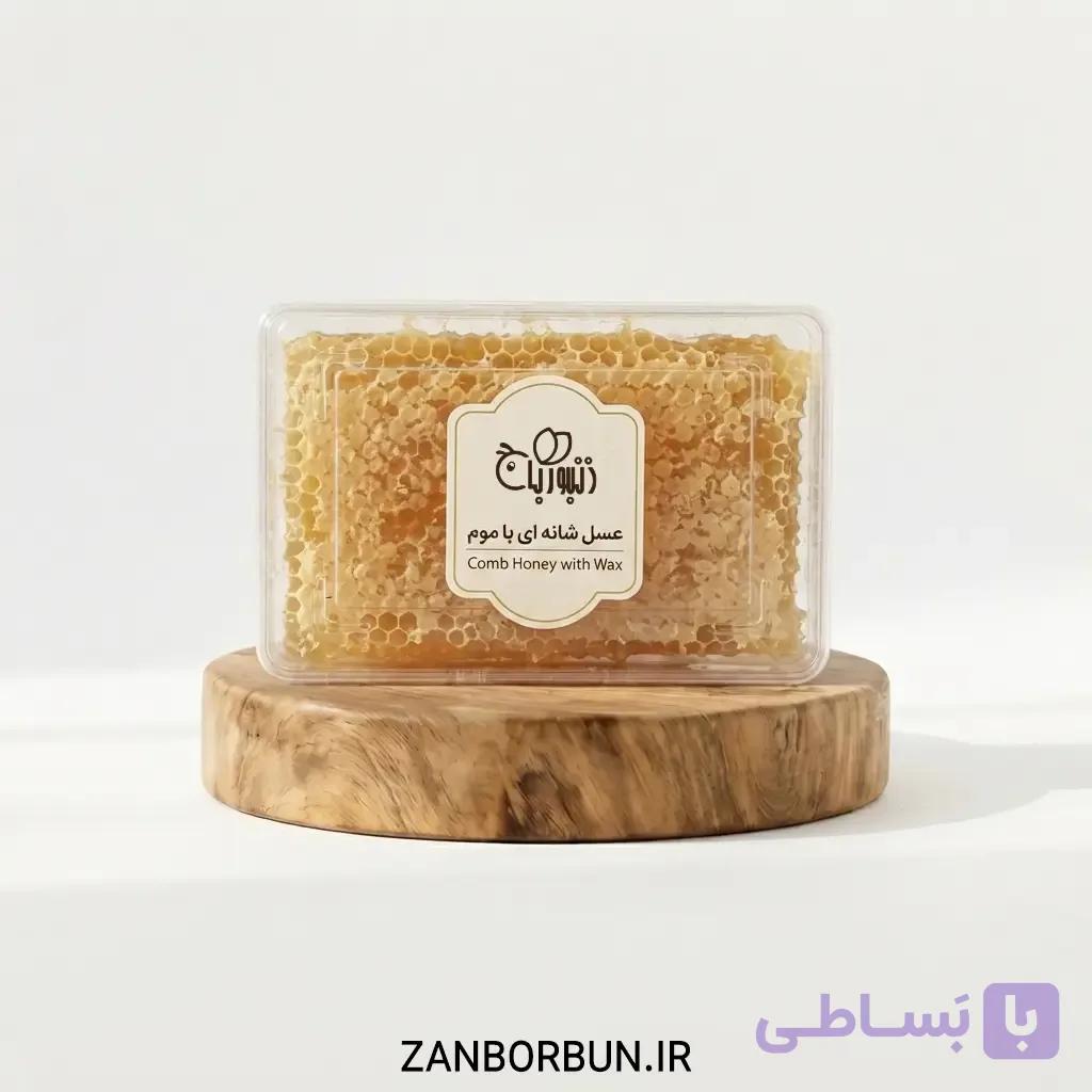 عسل شان (عسل با موم) | Honeycomb — تصویر 1