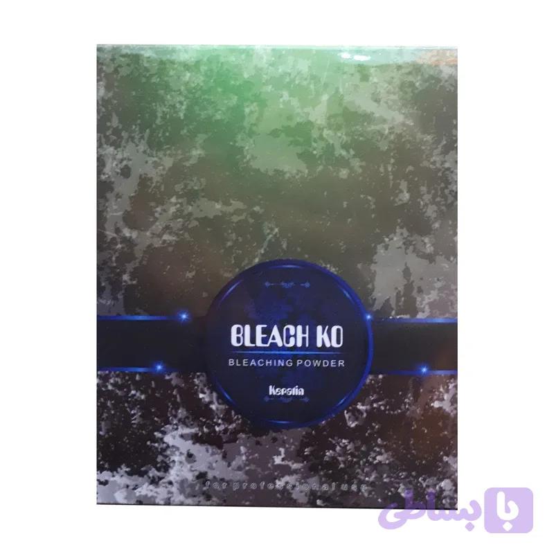 پودر دکلره بلیچ کو گیاهی سفیدمدل کراتین و احیا 500 گرمی Bleach ko bleaching powder white