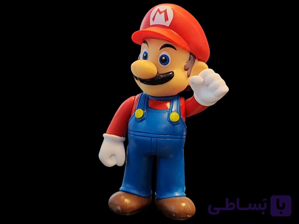 اکشن فیگور super mario سایز 12 سانتی متر