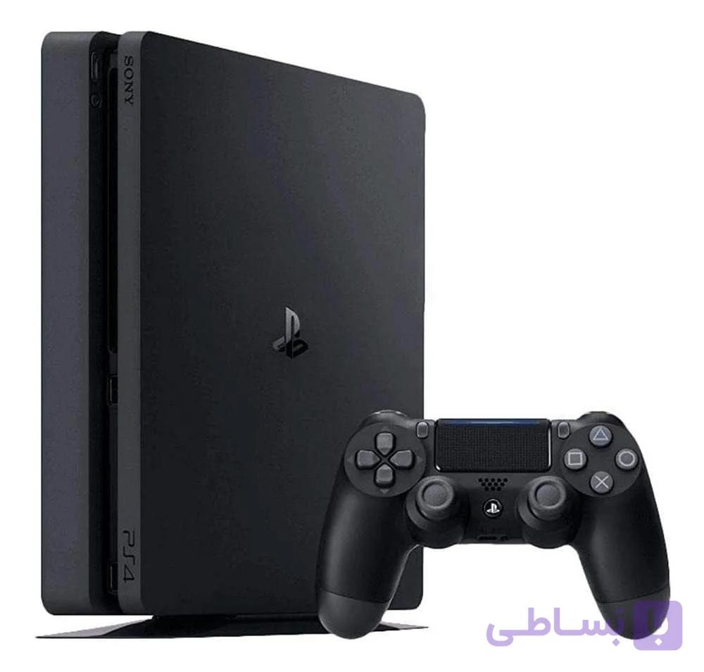 کنسول پلی استیشن 4 اسلیم 500 گیگابایت کارکرده کپی خور تک دسته اصلی (fullgame)