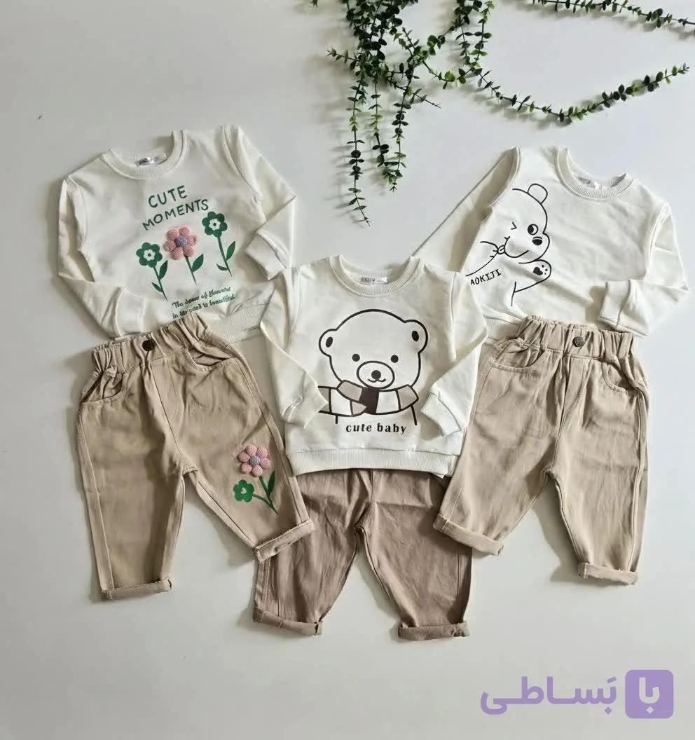 بلوز شلوار کتان(۲تا۵سال) — تصویر 1