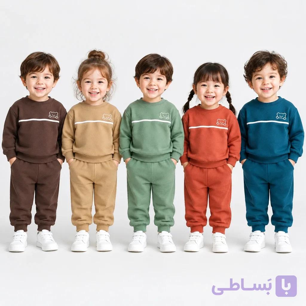 بلوز شلوار خرس (۲تا۵سال) — تصویر 1