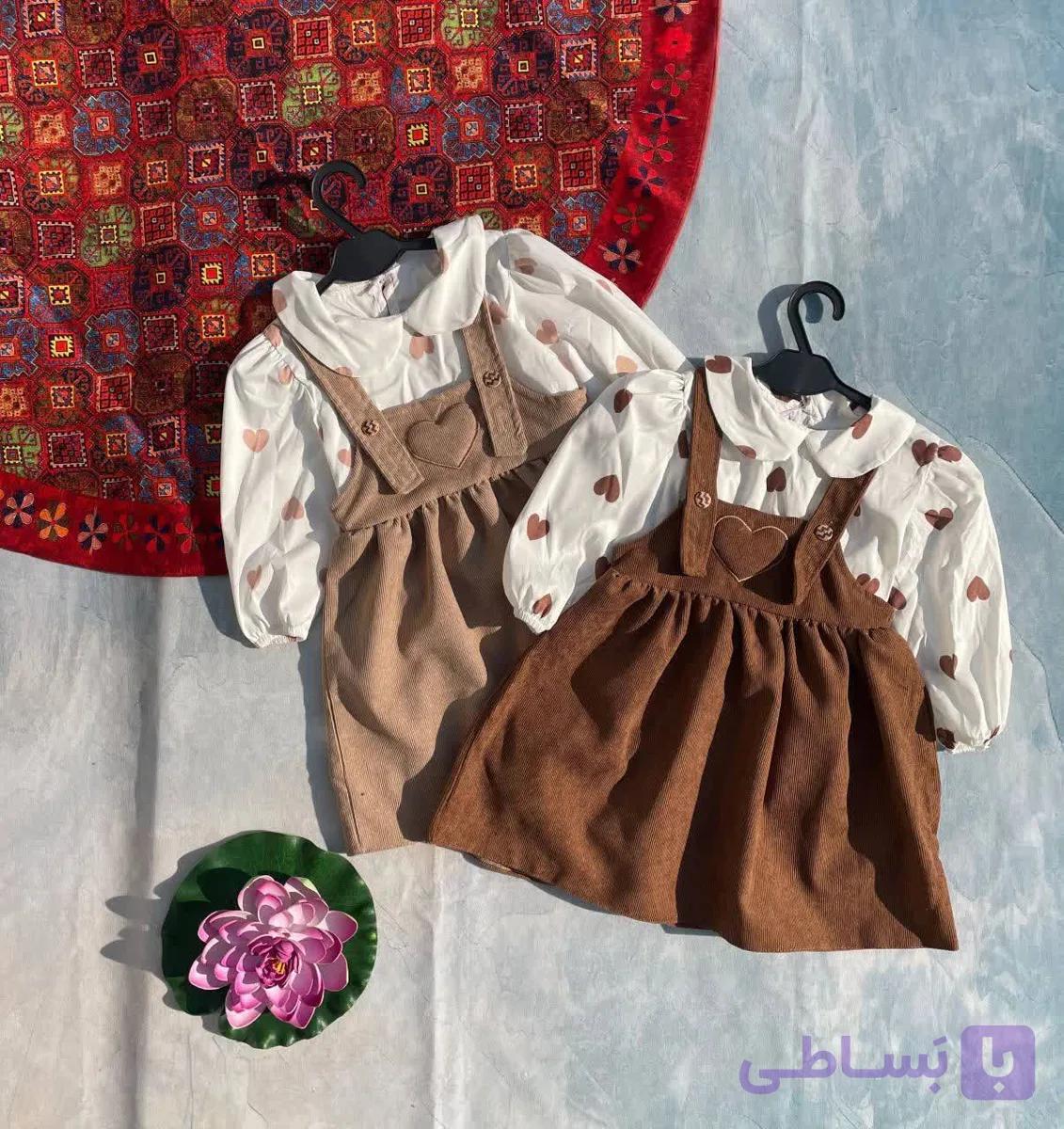 شومیز سارافون قلب(۲ تا۶سال) — تصویر 1
