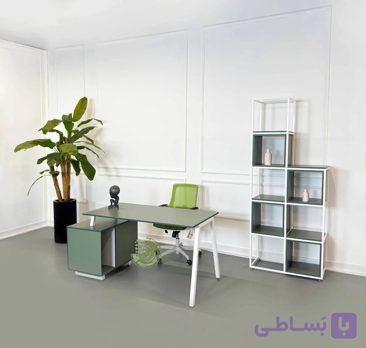 میز کارمندی مینیمال دکومهر کدT240 — تصویر 1