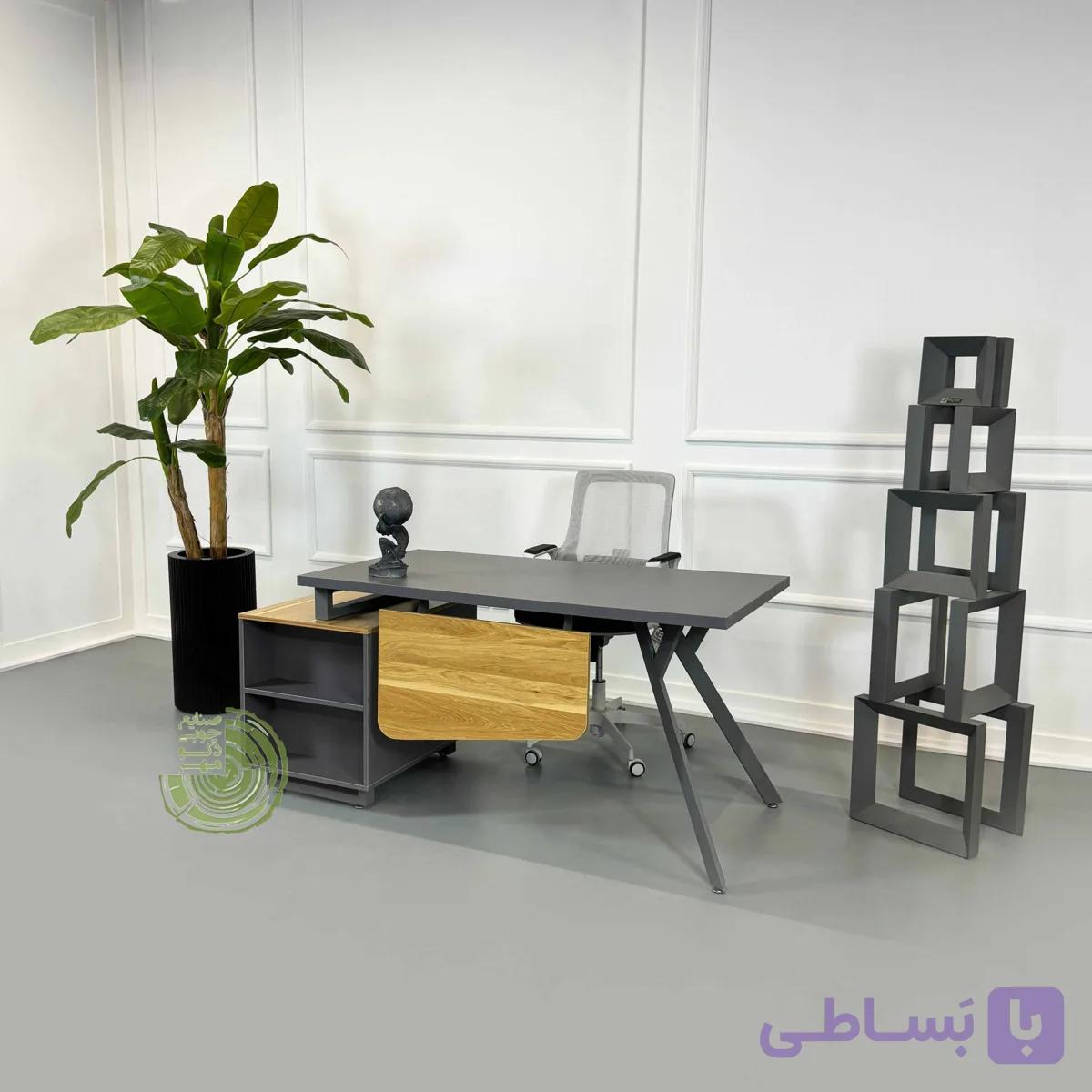 میز کارمندی شیک دکومهر کدt708 — تصویر 1