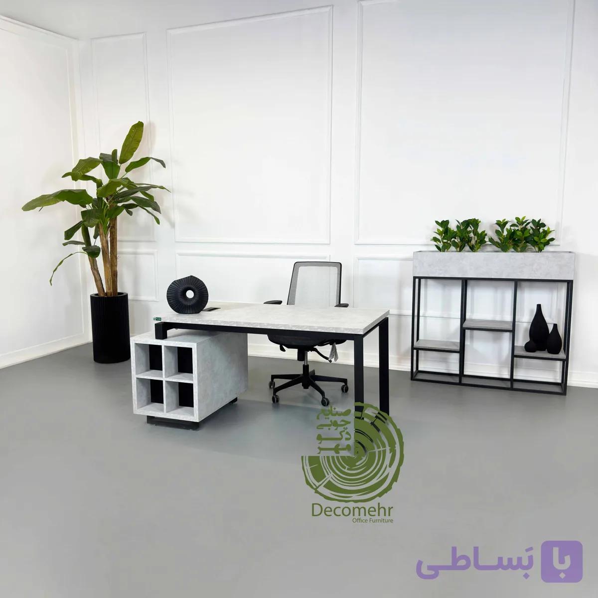 میز کارمندی کشو دار دکومهر کدt210 — تصویر 1