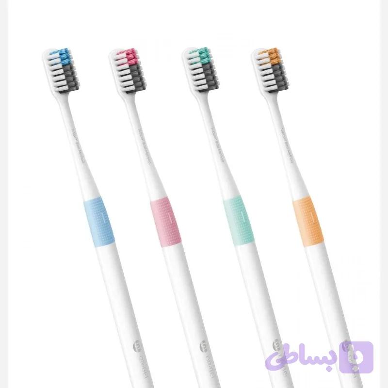 مسواک شیائومی Xiaomi Dr.Bei Bass Toothbrush پک 4 عددی XIAOMI DR.BEI BESS TOOTHBRUSH 4 IN 1