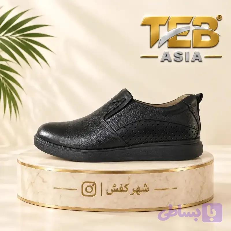 کفش طبی چرم مردانه مدل :کیپر — تصویر 1