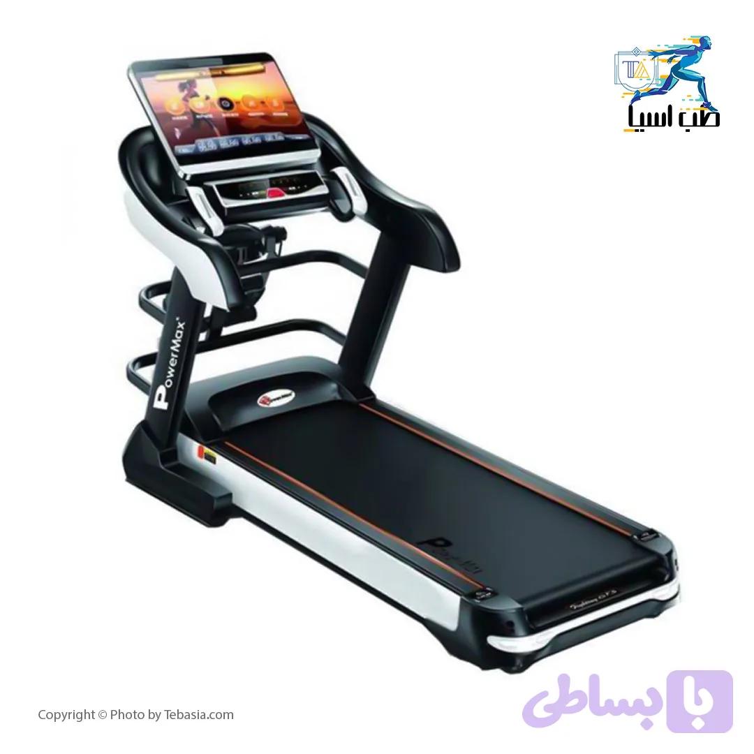 تردمیل چندکاره خانگی Power Max TDA595 — تصویر 1