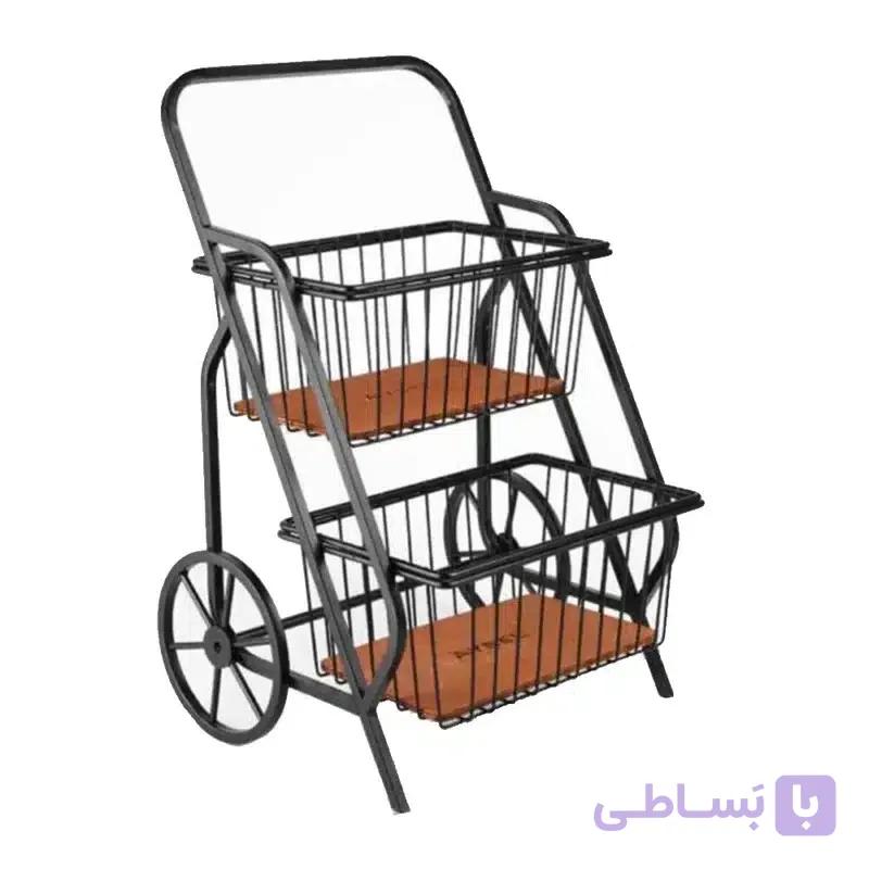 جاسیب زمینی و پیاز ، استند گل و گیاه ، عروسک ، لوازم آرایشی طرح کالسکه — تصویر 1
