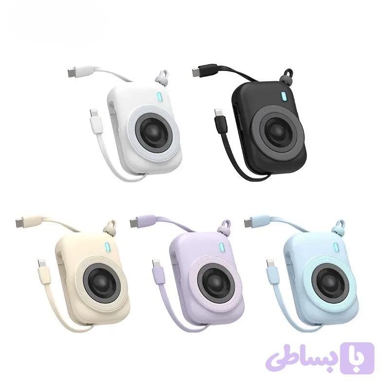 پاوربانک فانتزی 10000 میلی آمپر PD22.5W مدل HW31 با شارژ سریع و نمایشگر LED — تصویر 1