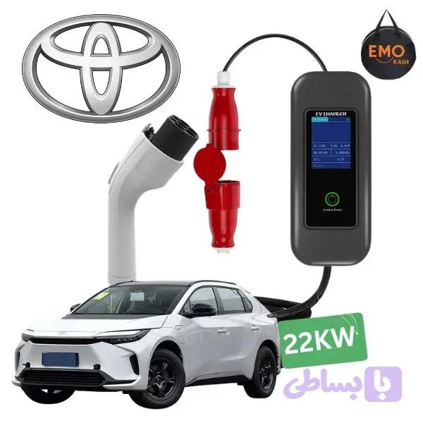 شارژر تویوتا bz4x فست 22 کیلووات پرتابل — تصویر 1