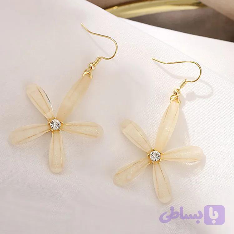 گوشواره گل آویز164-8