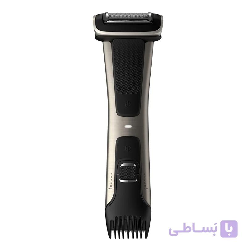 ماشین اصلاح بدن فیلیپس مدل BG7025 با تیغه استیل ضد زنگ و فناوری برش مستقیم دارای 26 ماه گارانتی امیرالکترونیک ویستا — تصویر 1