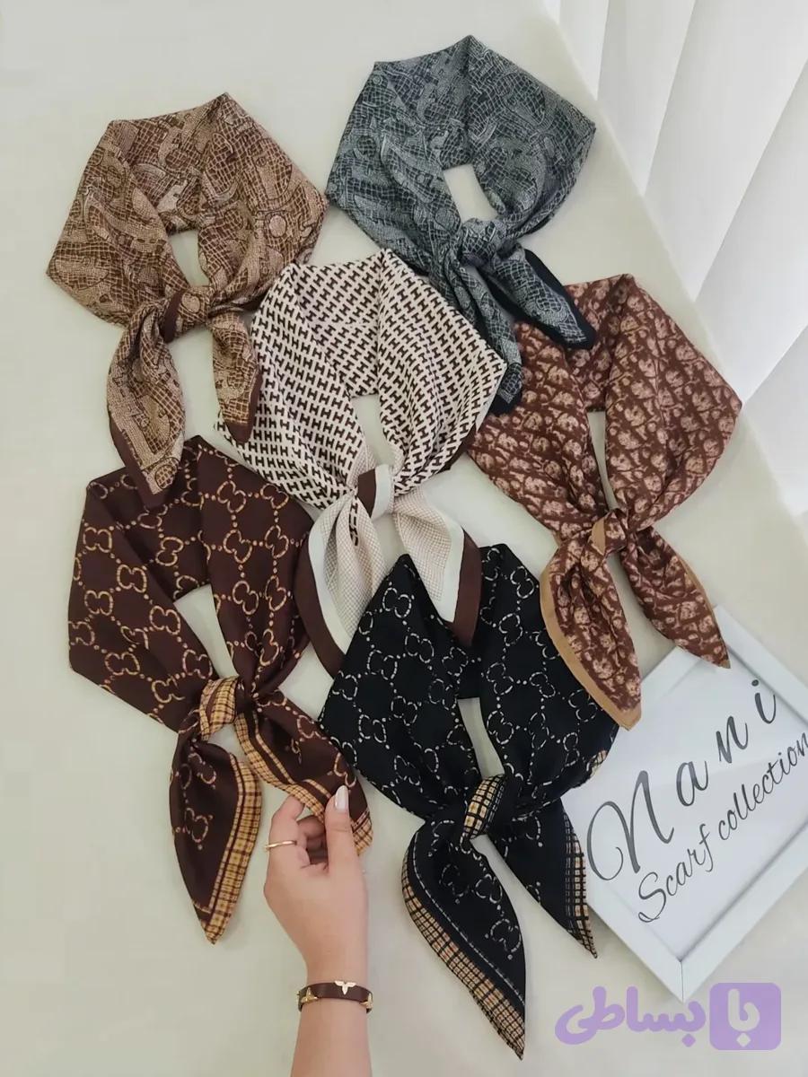 مینی اسکارف طرح مارک