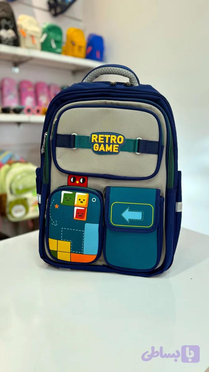 کیف مدرسه retro game