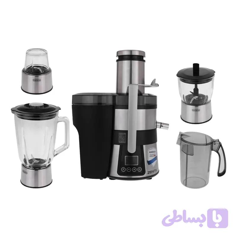آبمیوه گیری 4کاره دیجیتال مدل ZJB1434 زنیت
