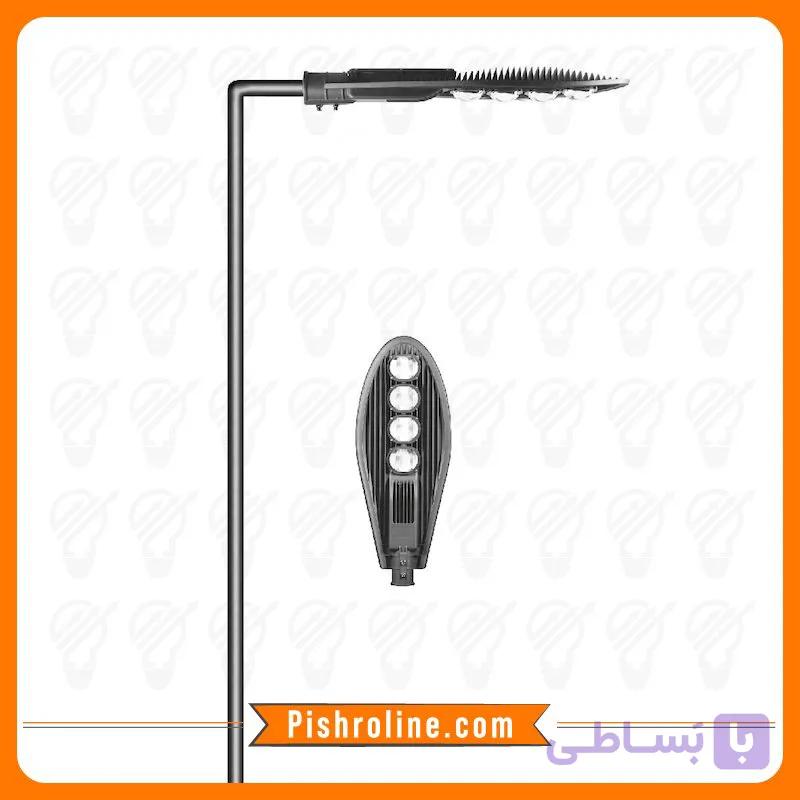 چراغ خیابانی 200 وات شعاع کد SH-7450