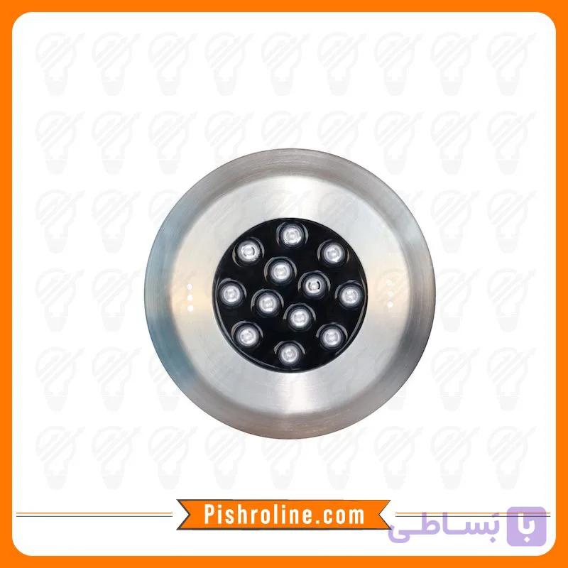 چراغ روکار استخری استیل 36وات فول کالر LEDMAN
