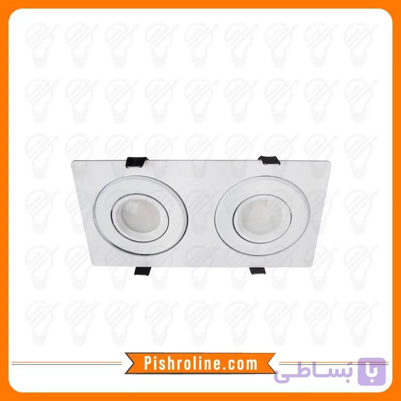 قاب هالوژن سقفى توکار شعاع کد SH-6302 — تصویر 1